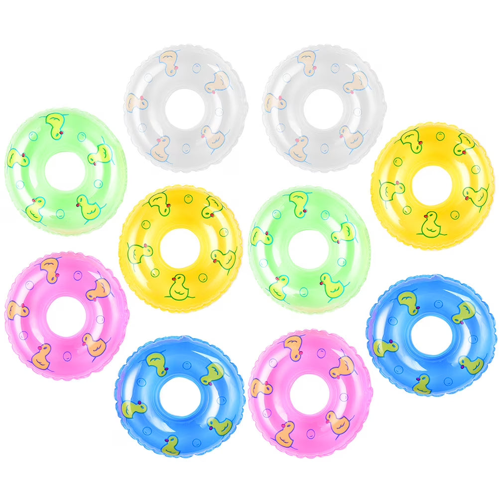 10pcs Inflatable Dolls Swim Rings Toys L99564
