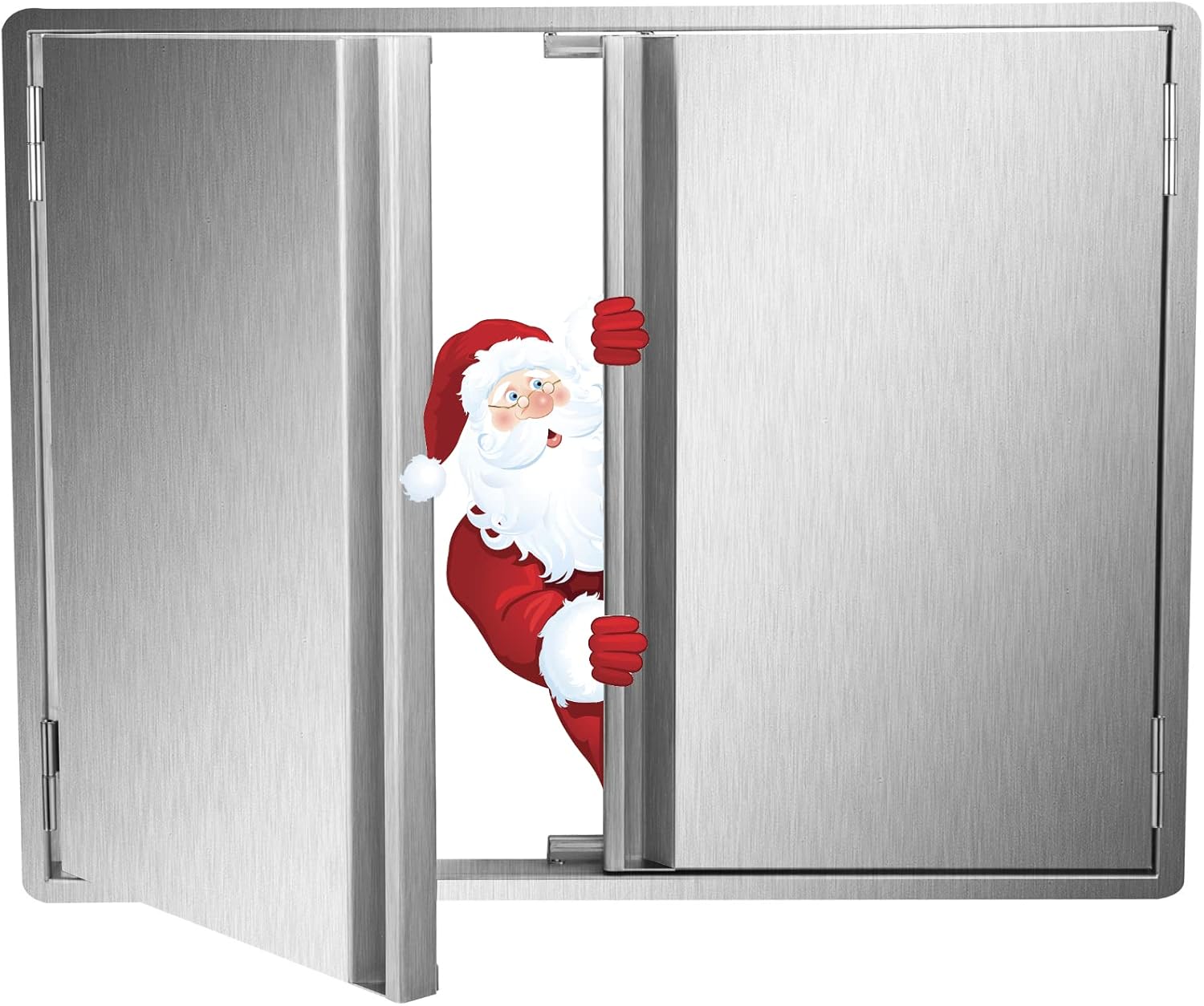 304 Stainless Steel Double Wall Vertical Door 36x21 Inch A86010