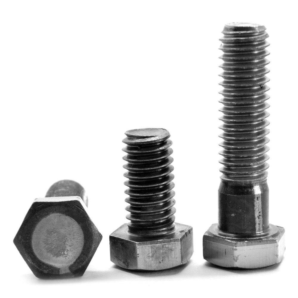 3/8x22-16 x 2 1/2x22 Coarse Thread Grade 2 Hex Cap Screw Low Carbon Steel Plain Finish S550