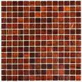 Red Glass Mosaic Wall Tile R9440