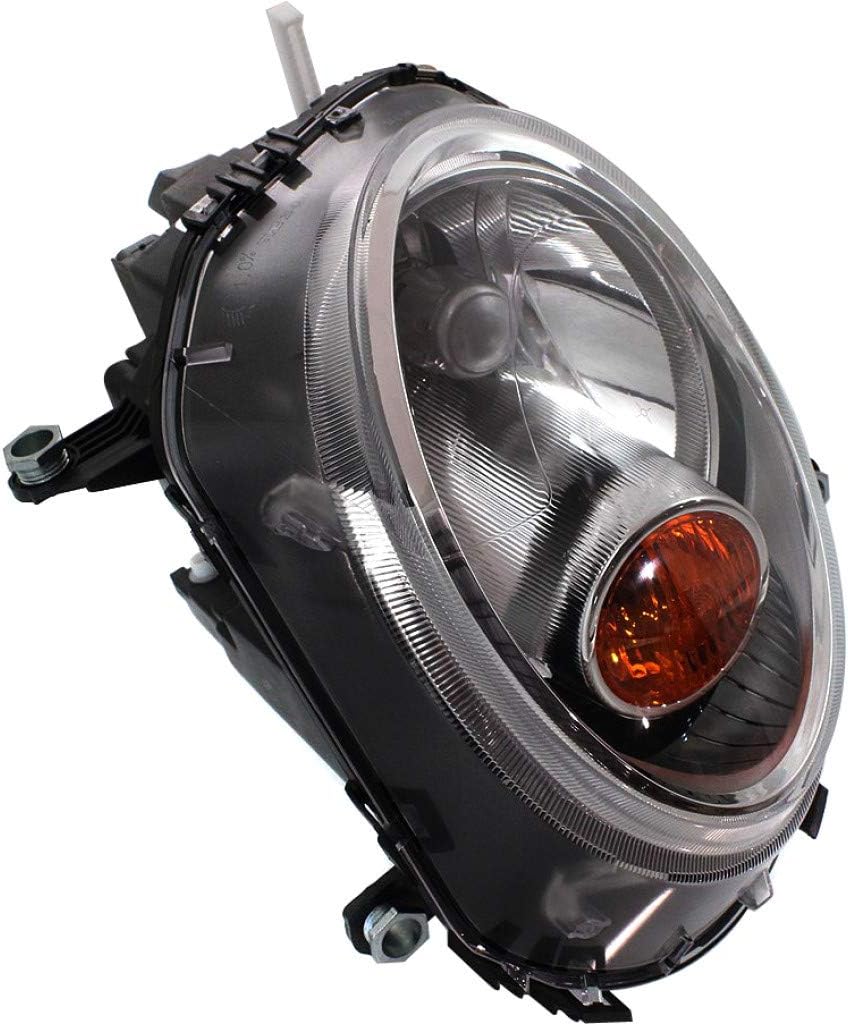 Headlight Assembly with Yellow Indicator Driver Side W576