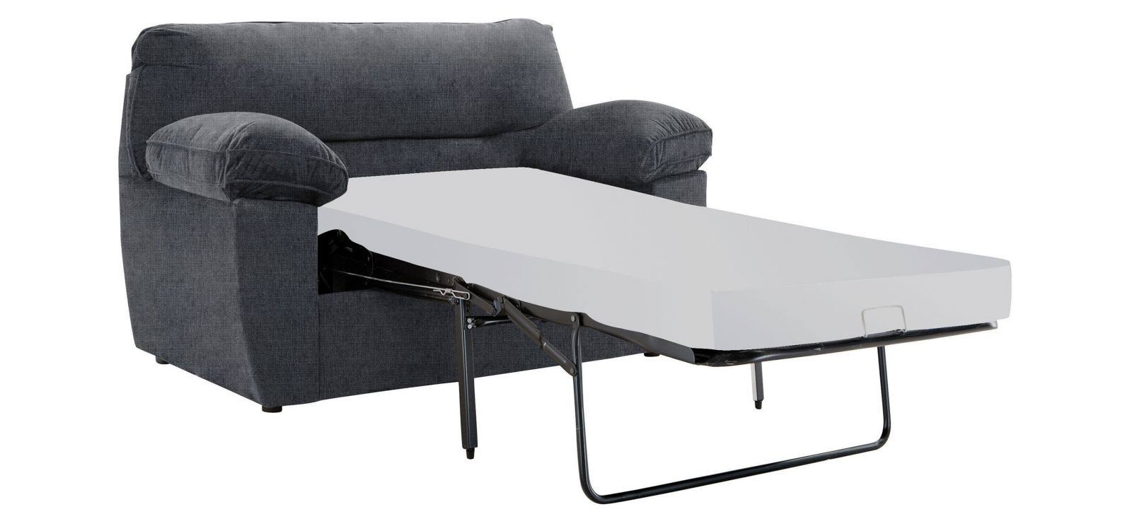 Twin Sleeper Chair in Gray Q470849
