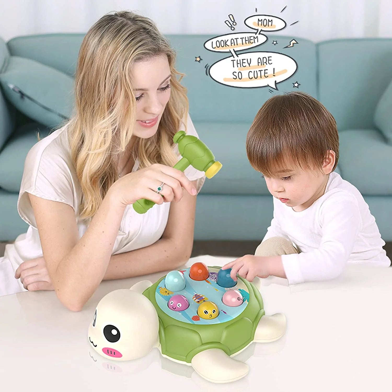 Whack Game Mole Toy with 2 Hammers V37725