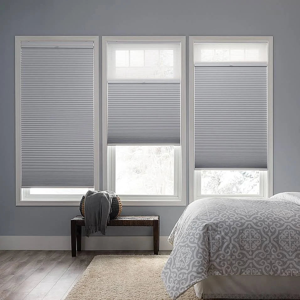 Cordless Day/Night Cellular Shade in Snow K944