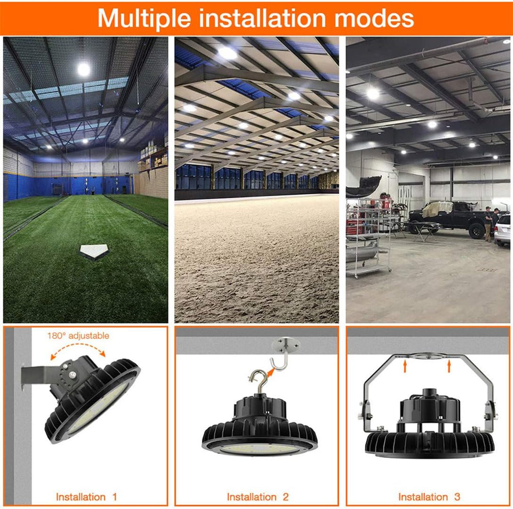 LED High Bay Light 150W 5000k Dimmable with 110V Plug D82190