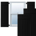 Black Composite Board-n-Batten Shutters (Per Pair) H388179