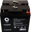 12V 22Ah Replacement Battery (2 Pack) S26570