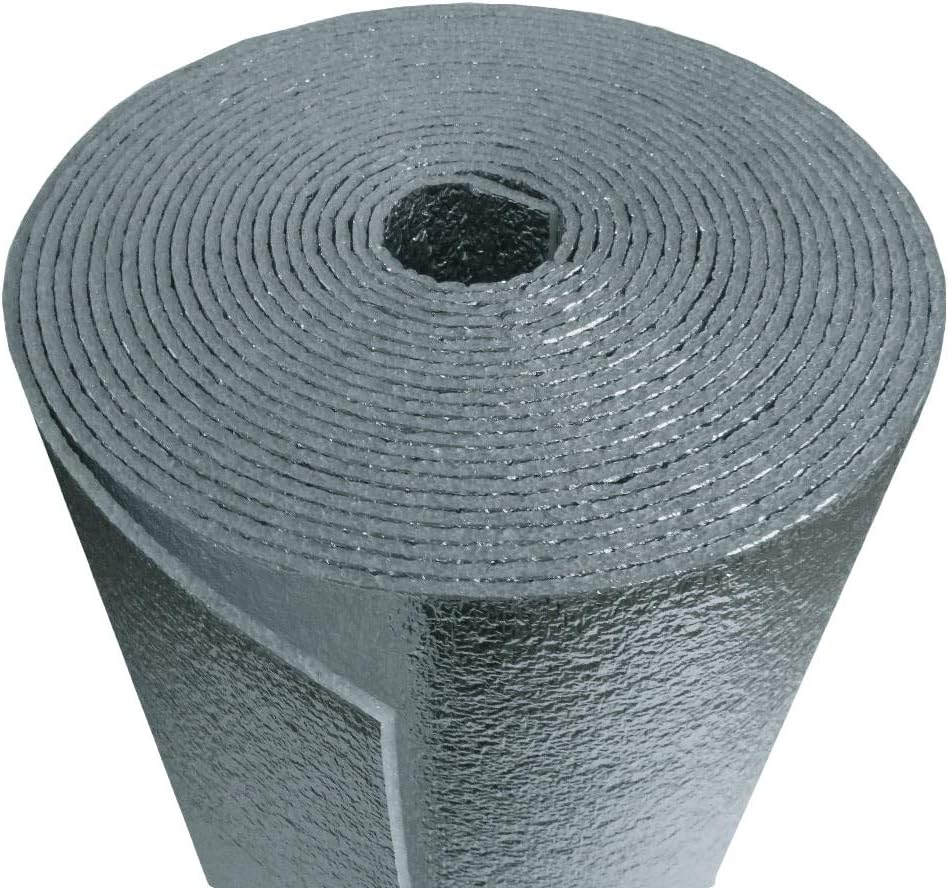 4' x 250' Roll (1000 Sqft) Vehicle Insulation Sound Deadener & Heat Barrier Mat E47380
