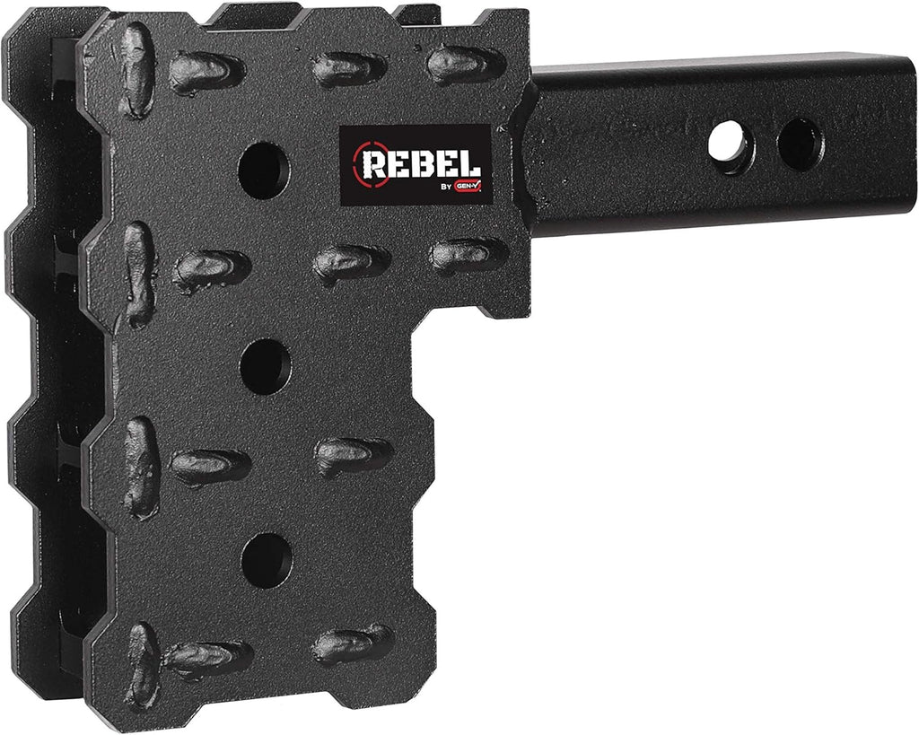 2" Hollow Shank 3 Position 4.5" Drop 5k Plate Hitch Pack of 2 X514521