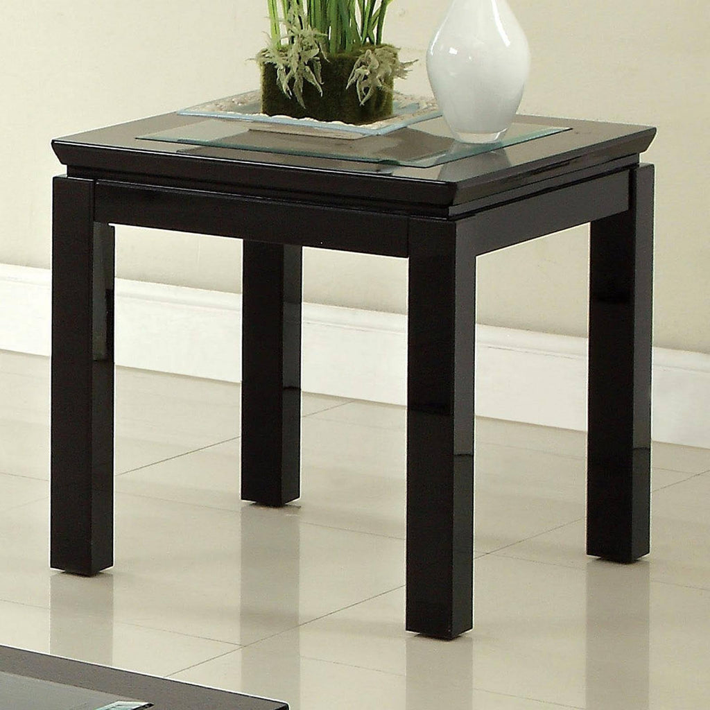 Black Contemporary End Table K253
