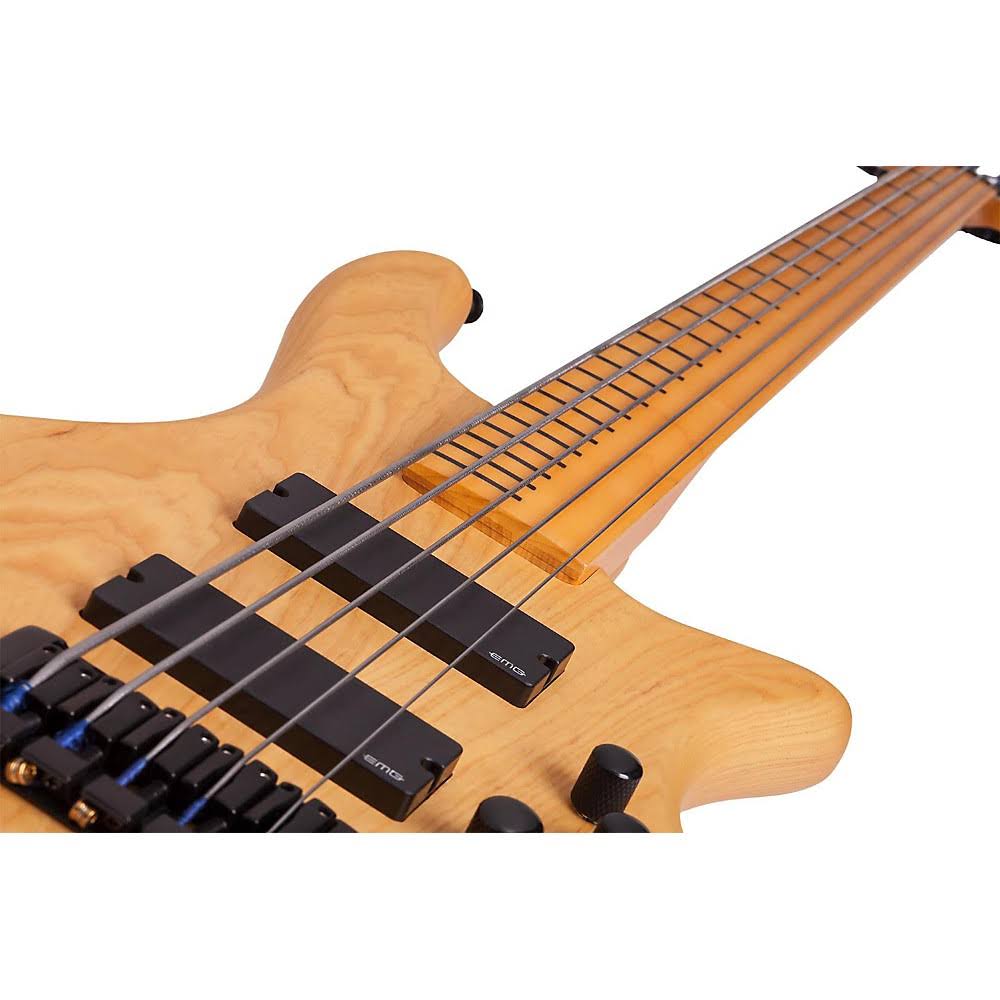 Aged Natural Satin Fretless Electric Bass Q341