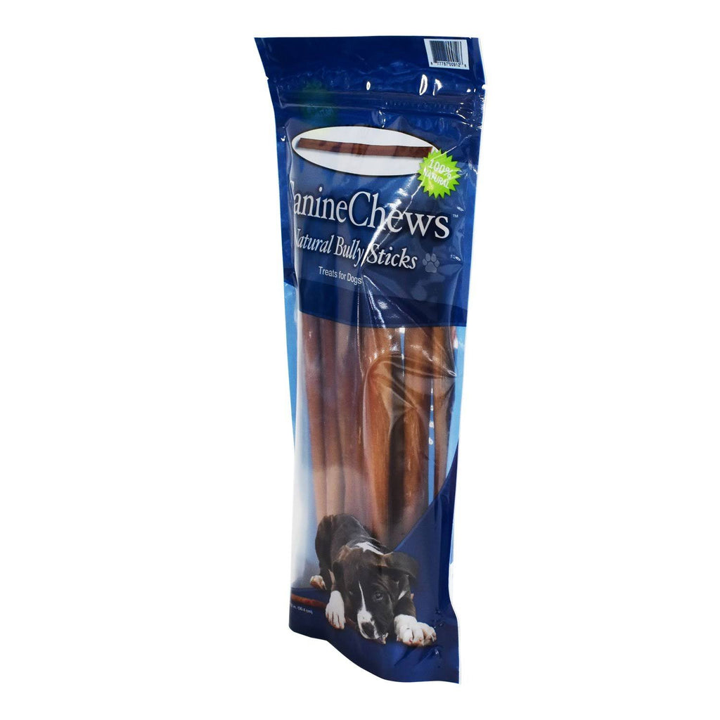 12 Ct. Natural Bully Sticks Dog Treats I680