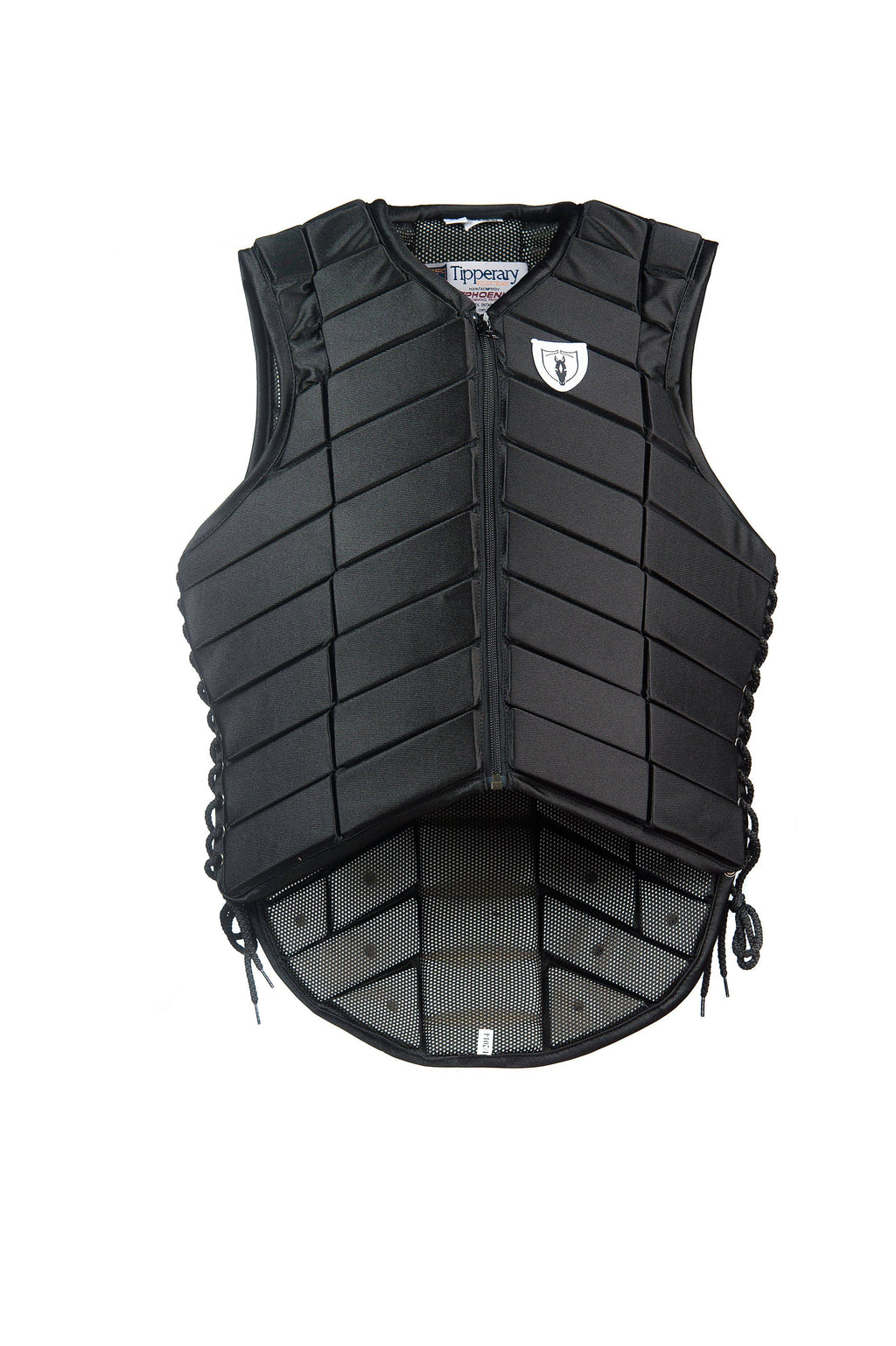 Black Youth Eventer Protective Vest W7444