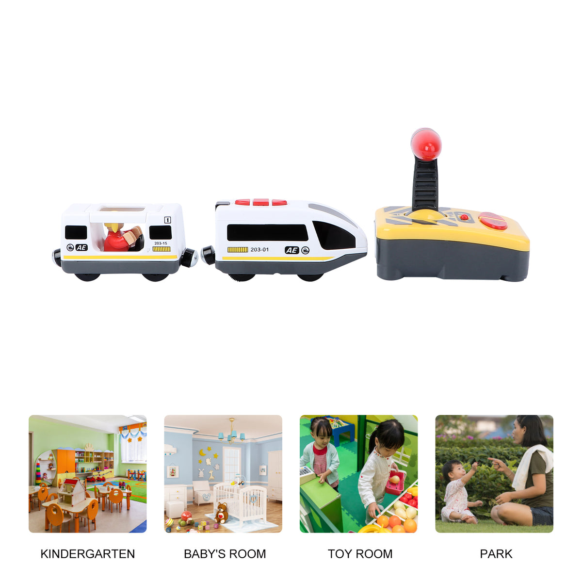 Electric Train Toy RC Train Model B9397