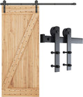 6ft Heavy Duty Sliding Barn Door Hardware Kit for 36" Wide Door Panel S599