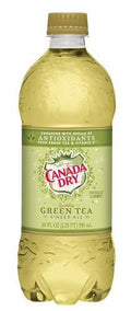 Green Tea Ginger Ale 20 Oz Pack of 24 Bottles S819