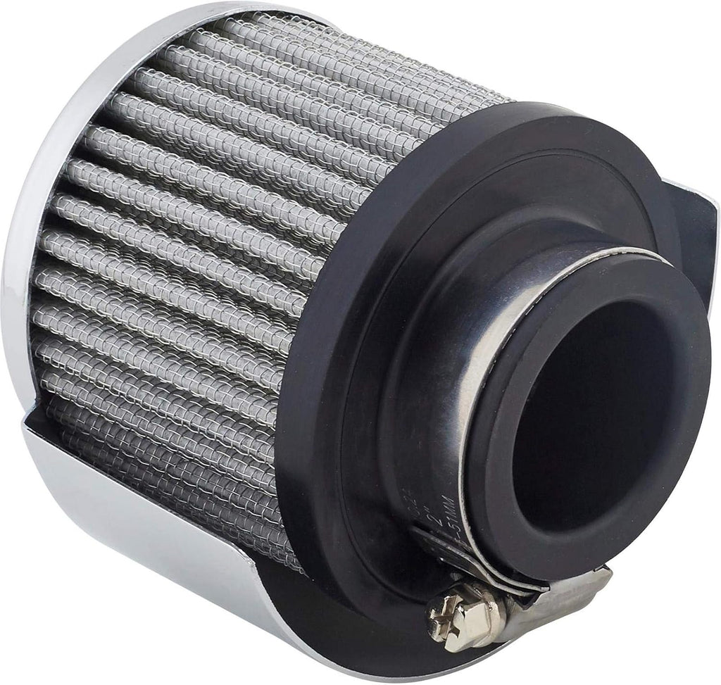 Chrome Aluminum Valve Covers with Shielded Breathers N1497