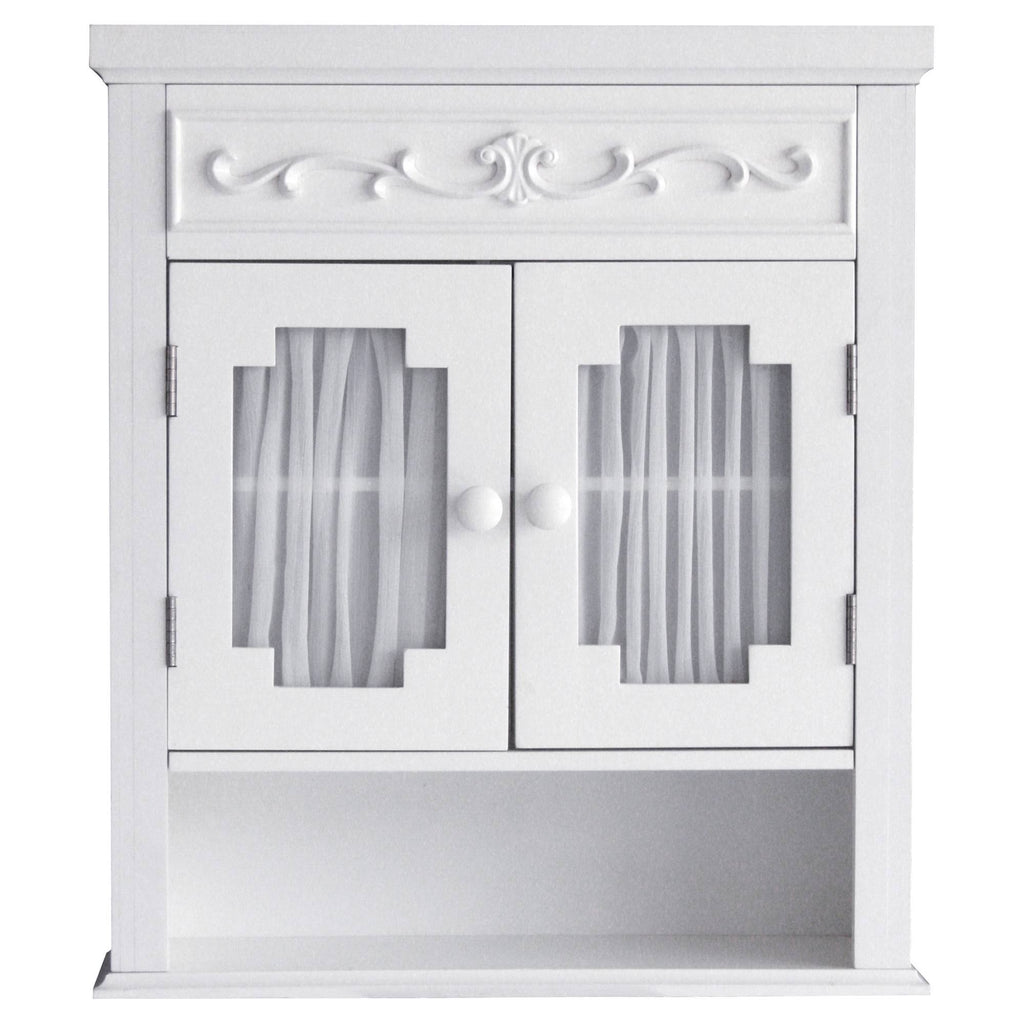 White Wall Cabinet P5655