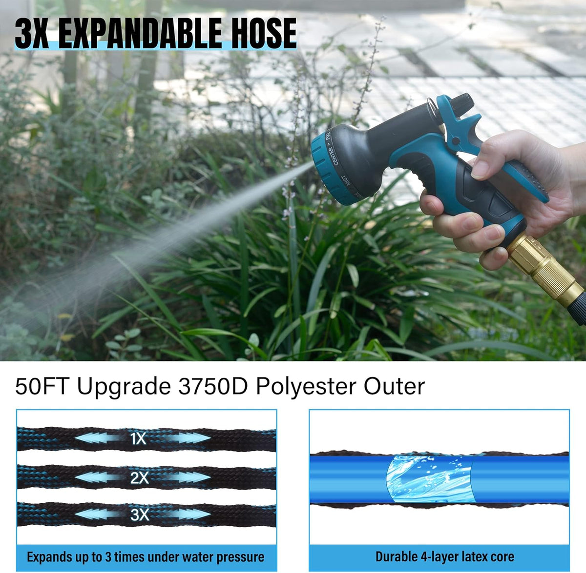 Expandable Garden Hose 50 B211