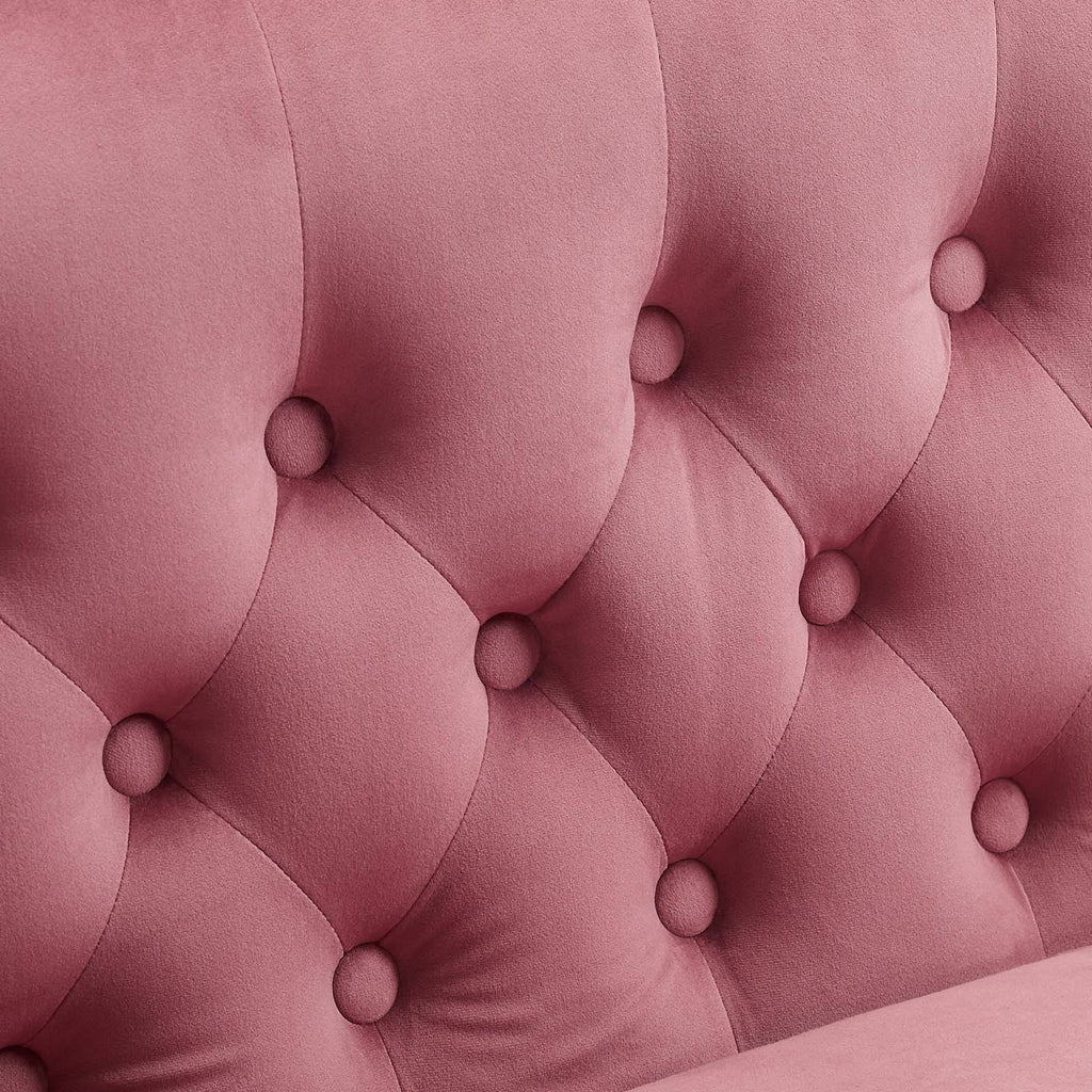 Light Gray Velvet Armchair U339