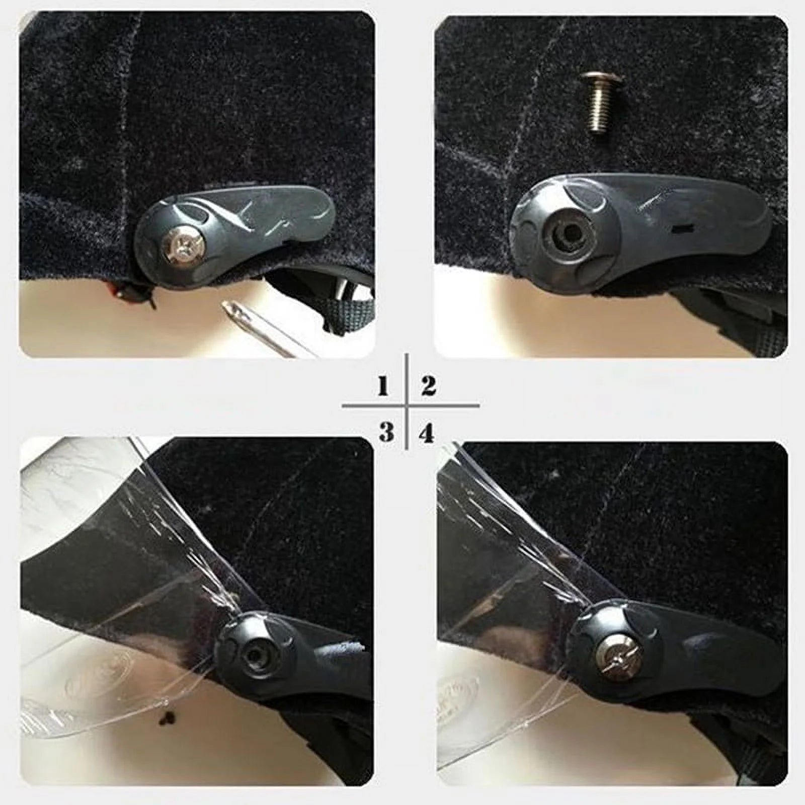 Black Equestrian Horse Riding Helmet U464340