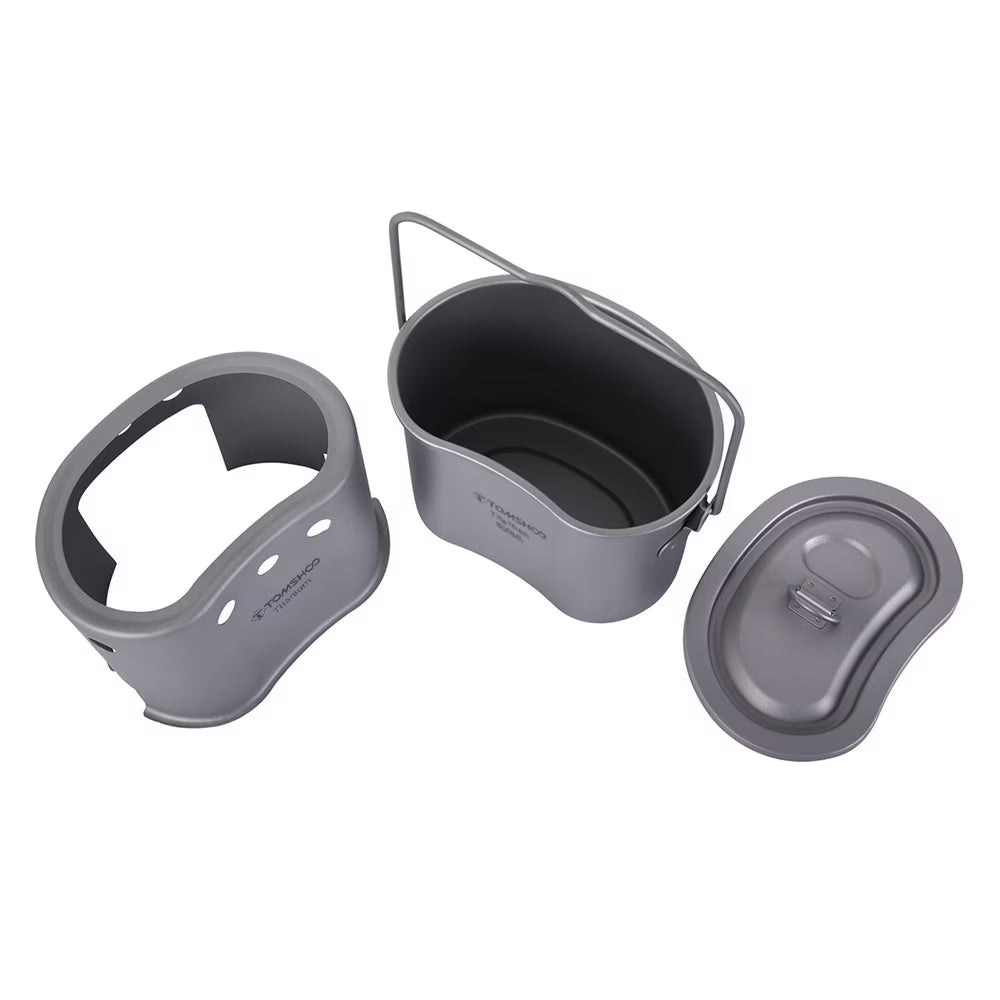 Outdoor Cookware Set Pot And Stove Portable Equipment L7410