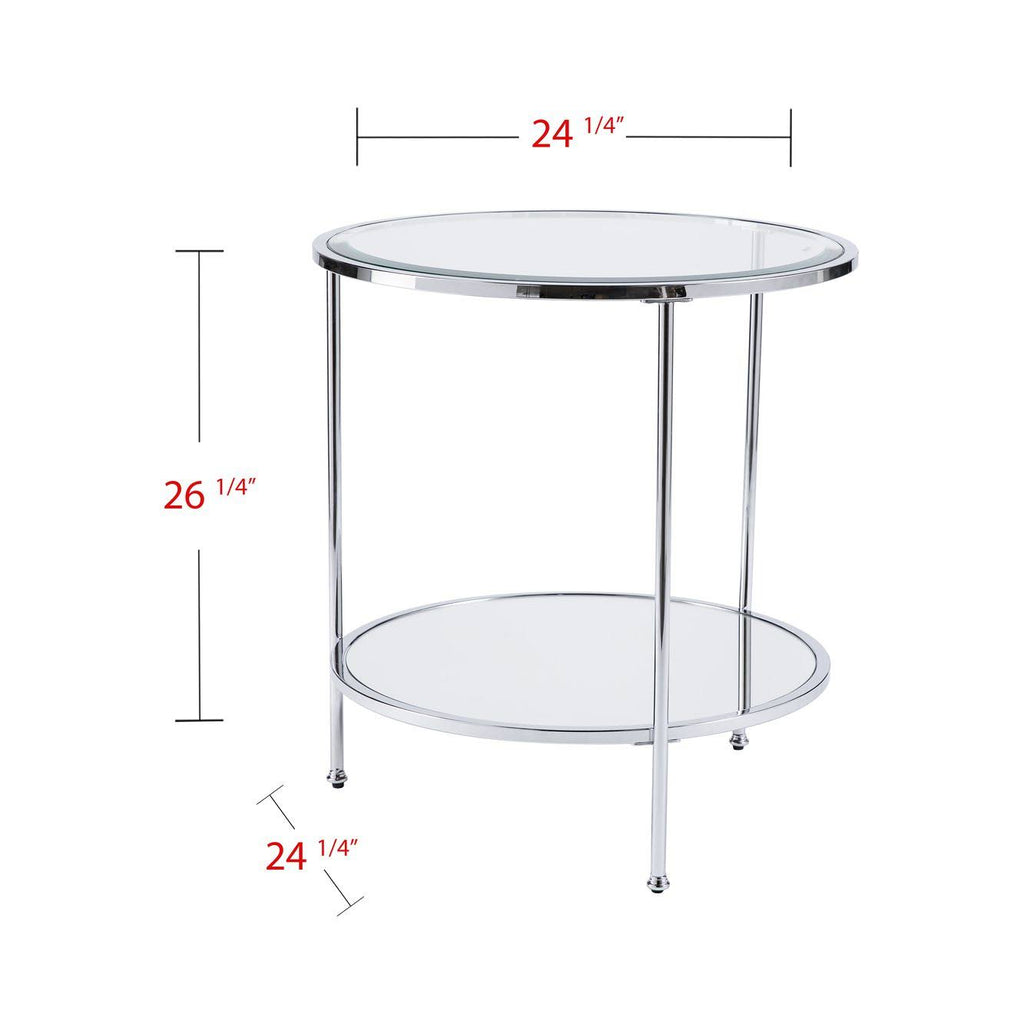 Chrome End Table B949601