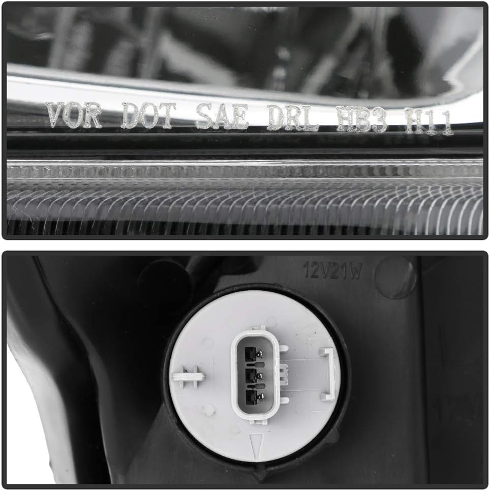 LED DRL Projector Headlight Headlamp Replacement Driver Side U979