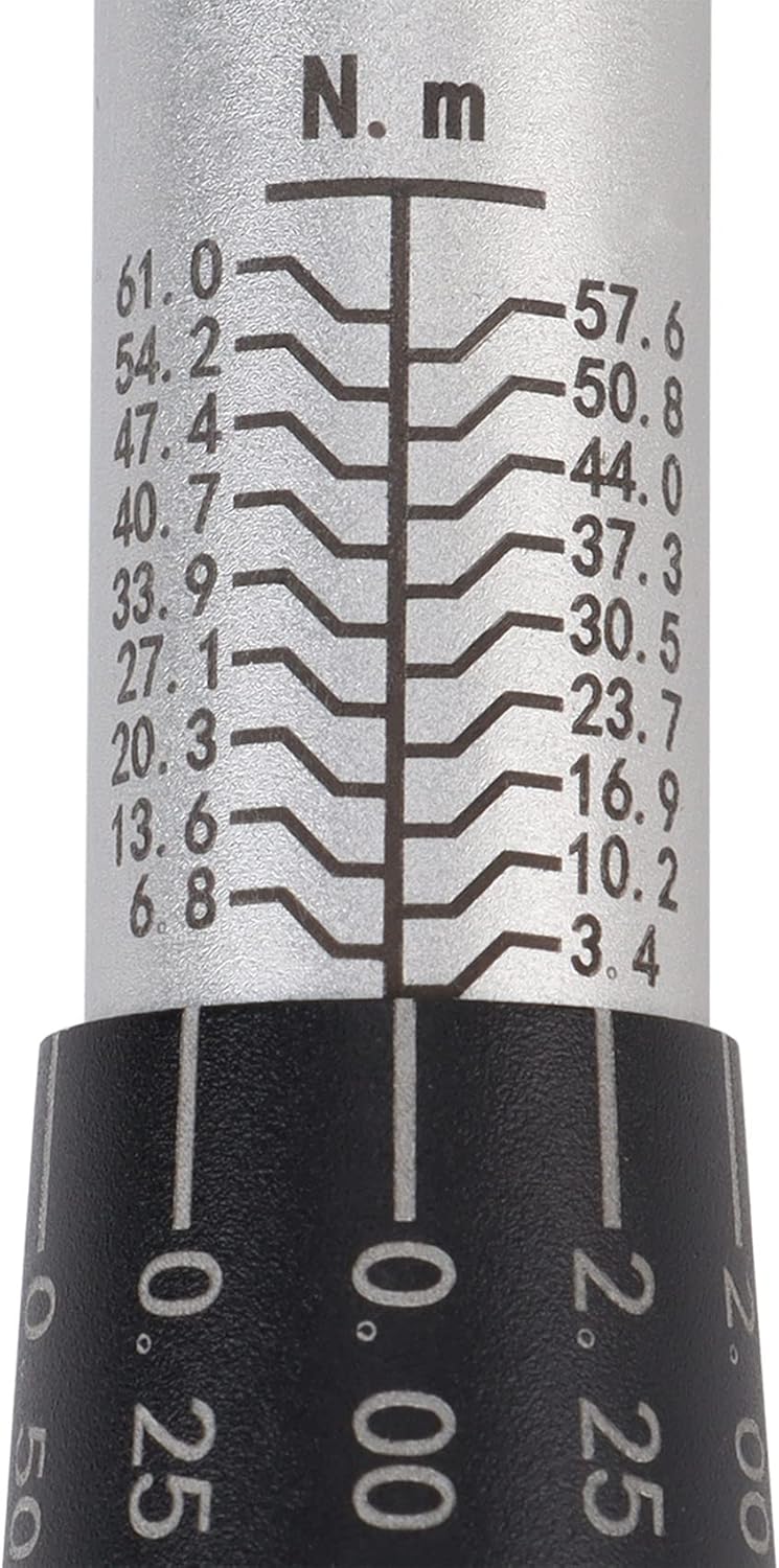 3/8-Inch Drive Click Torque Wrench, Preset, Dual Torque Scales, Pack of 2 W12016