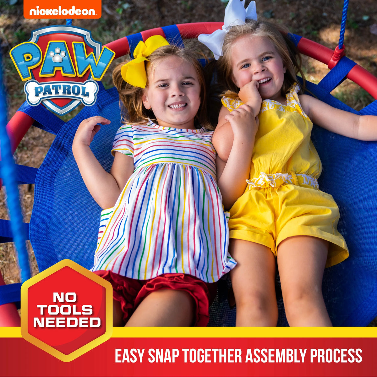 40" Round Paw Patrol Tree Swing H4890