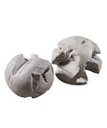 Teak Balls Set 2 H2900