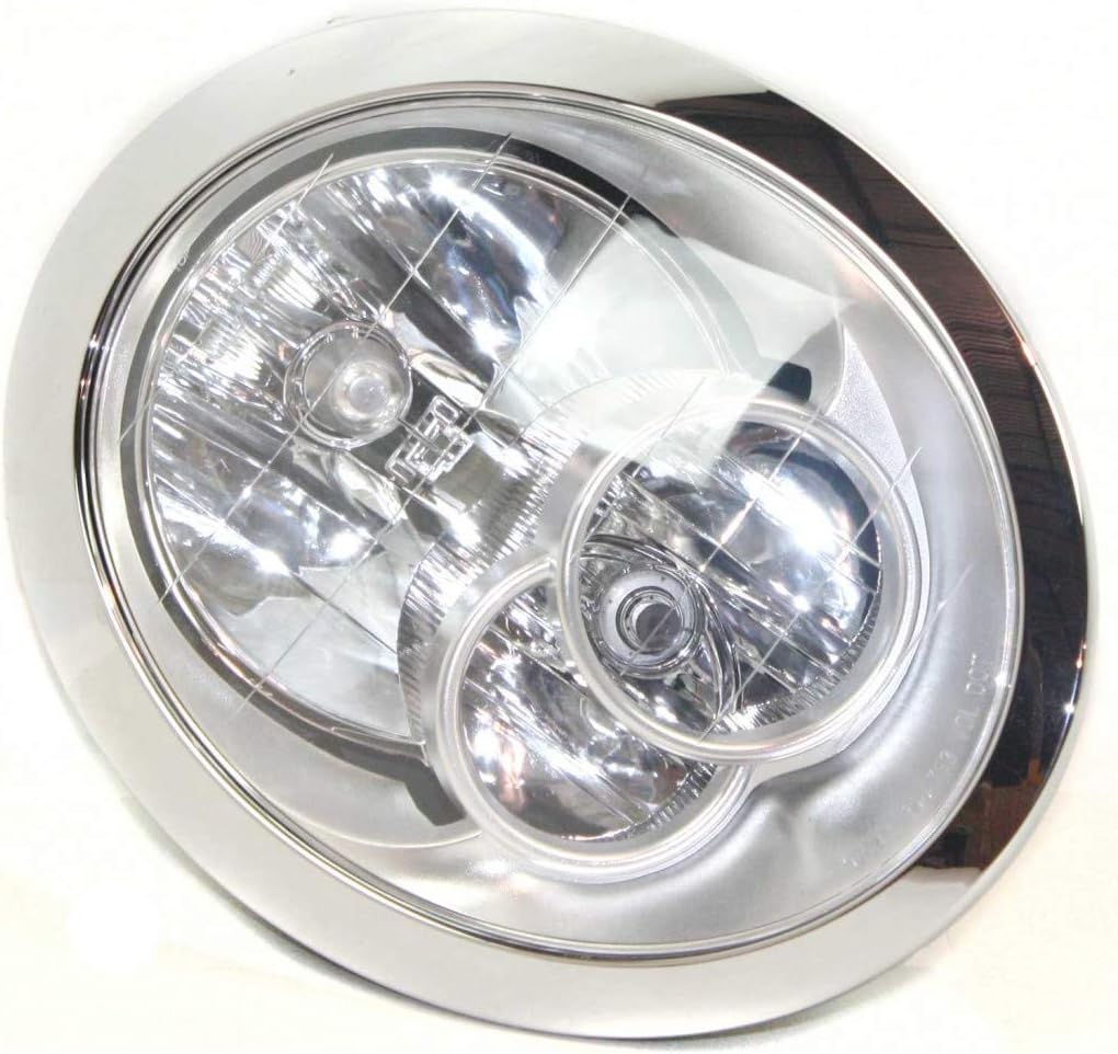 Mini Cooper Headlight Assembly Driver Side with Bulbs N190817