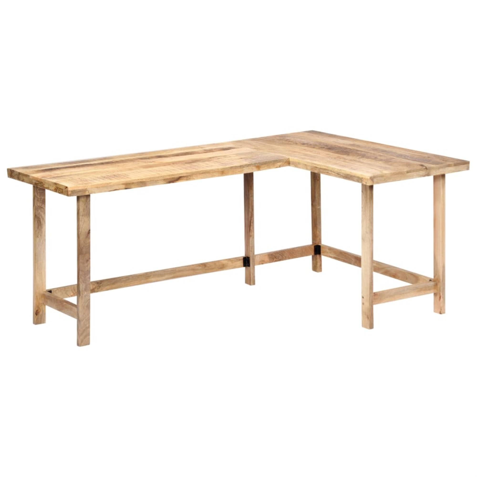 Solid Mango Wood Desk Z6546