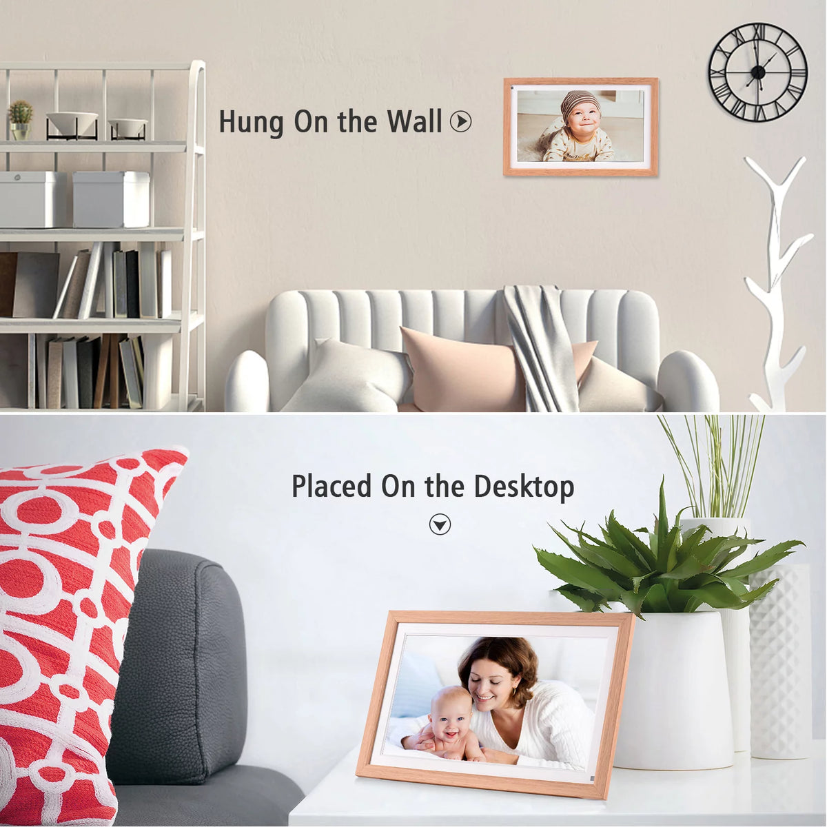 15.6 Inch Digital Photo Frame with WiFi and 16GB Storage Q240934