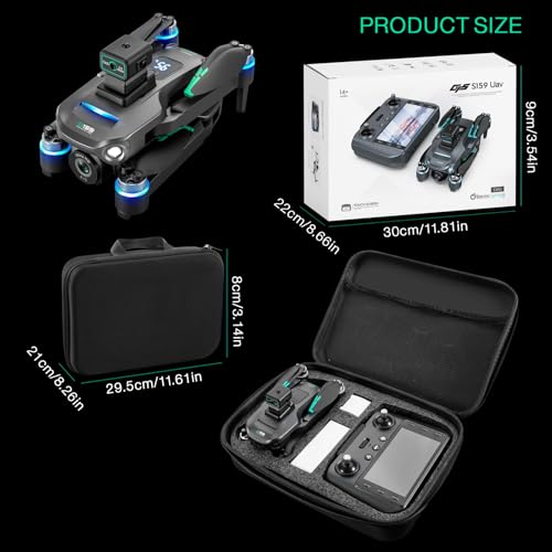 Black 4k GPS FPV Drone with Camera Z7599