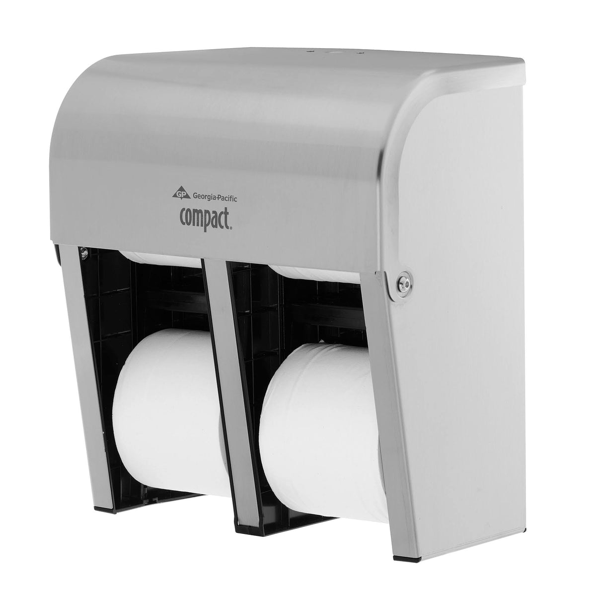 Compact Coreless Quad-Roll Vertical Bathroom Tissue Dispenser V4081