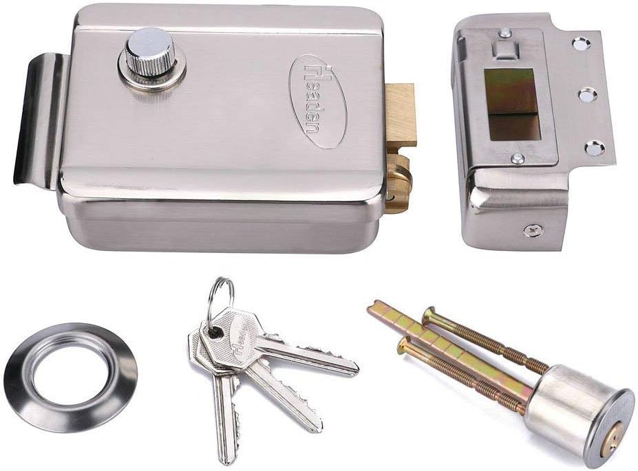 Stainless Steel Electronic Door Lock with 6 Computerized Keys B480