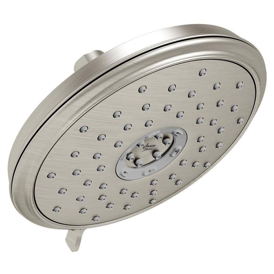 Brushed Nickel Multi Function Fixed Shower Head S9252