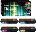 Compatible Toner Cartridge Set of 4 for Brother Printer P4635