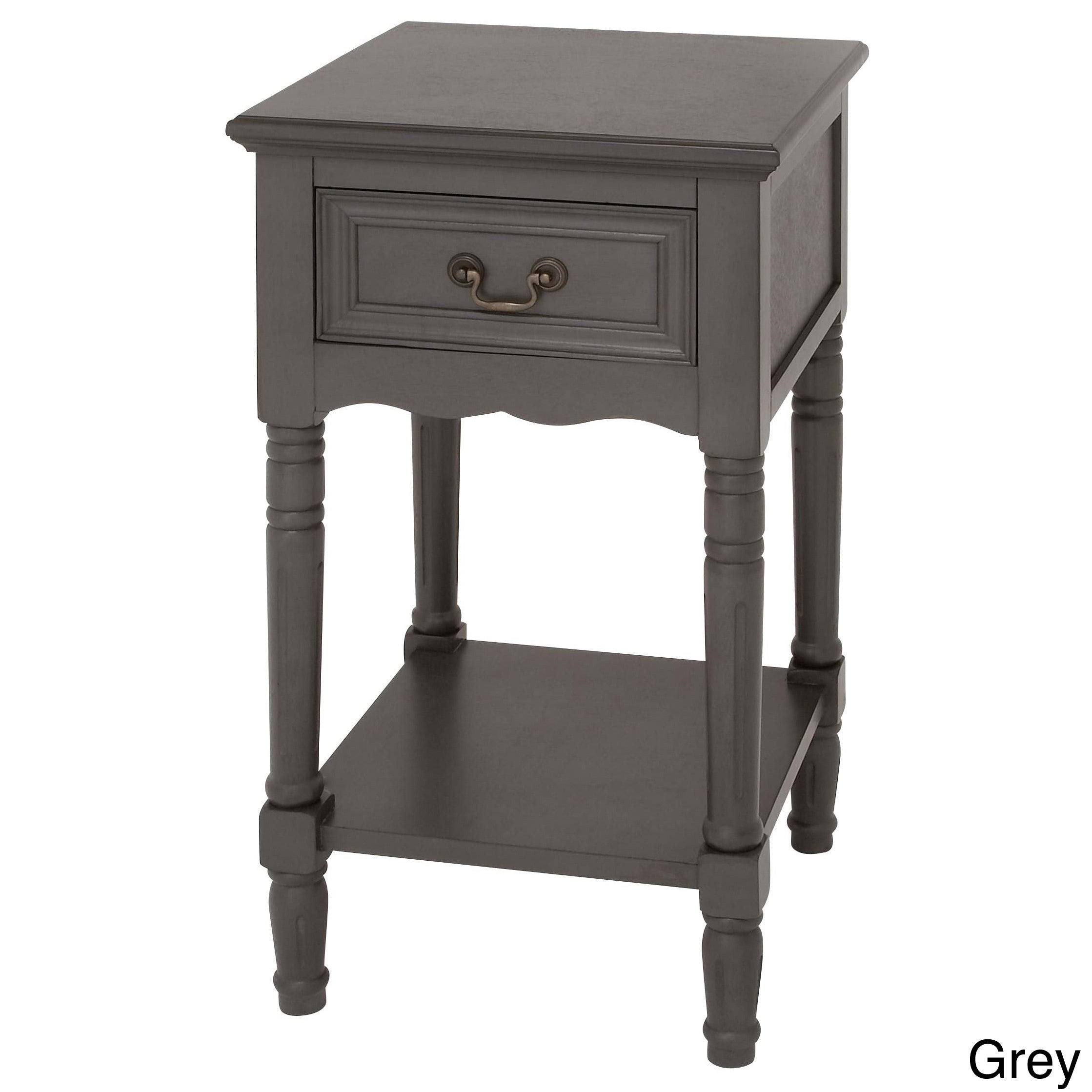 Antiqued Solid Wood Night Stand M545