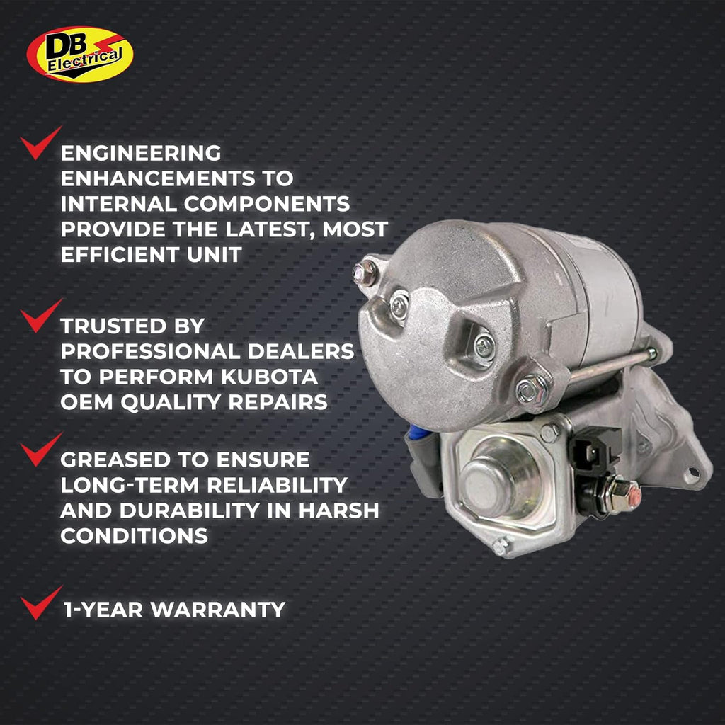 Starter Kit Motor for Kubota N2880