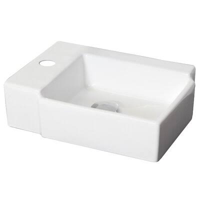 Rectangular Vessel Bathroom Sink G59137