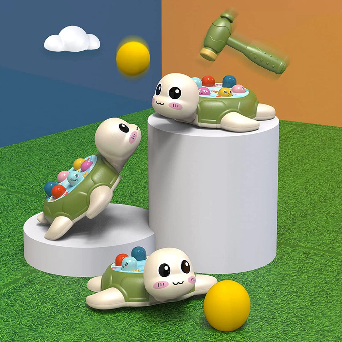 Whack Game Mole Toy with 2 Hammers V37725