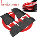 All-Weather 3D Full Cover Waterproof TPE Floor Mats K132793