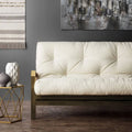 Blue Queen-size 5-Inch Futon Mattress J137