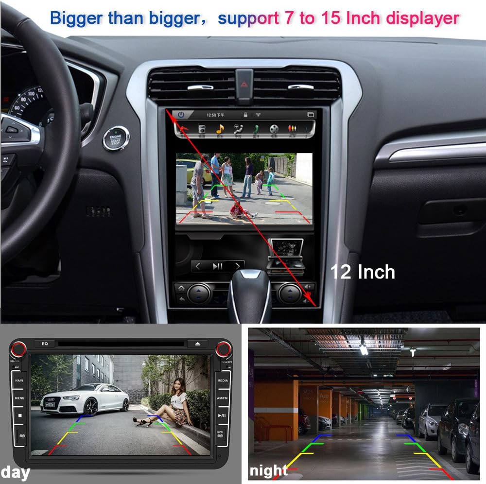 Waterproof 170° Rear View Backup Camera Pack of 2 W2182