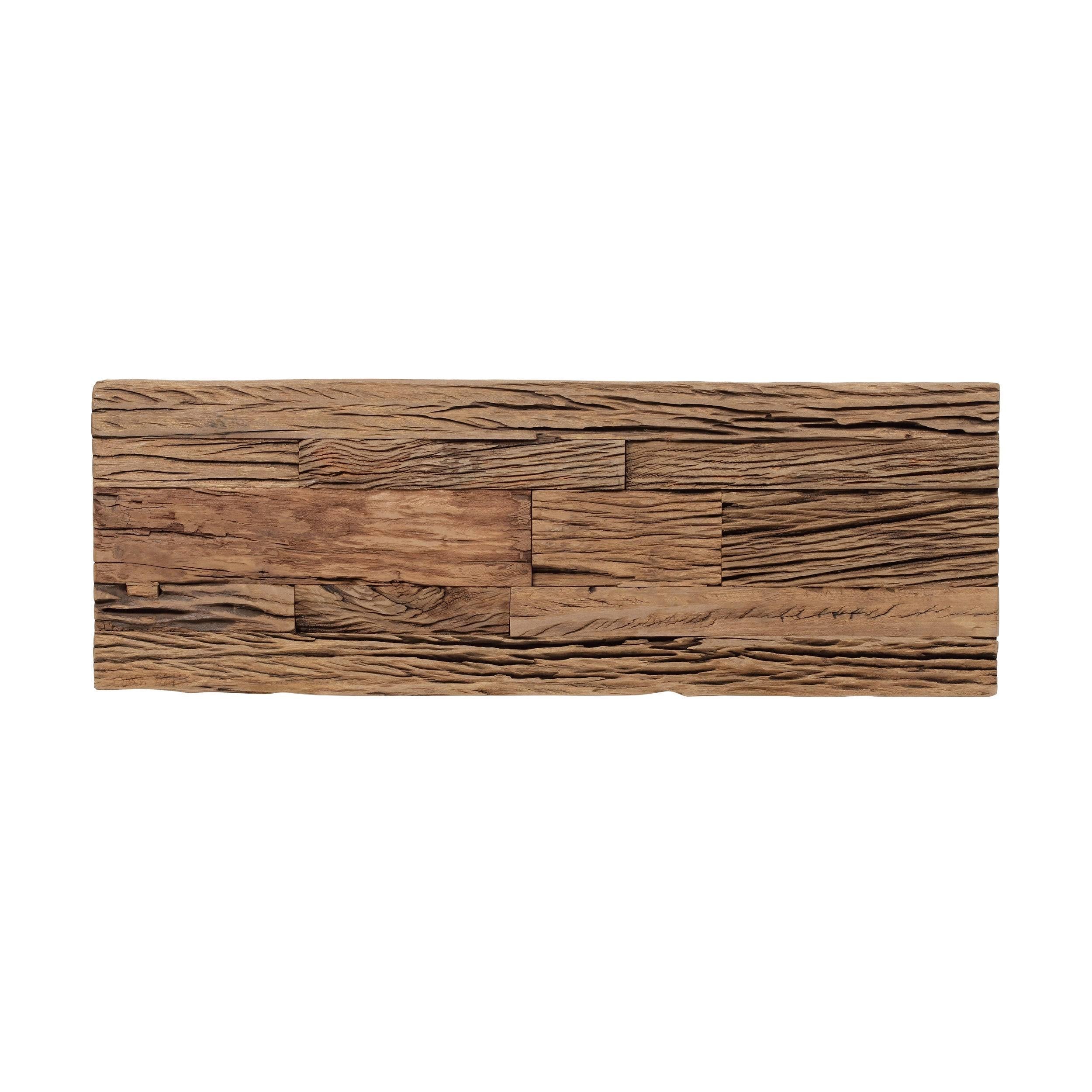 Natural Wood and Iron Console Table T9484