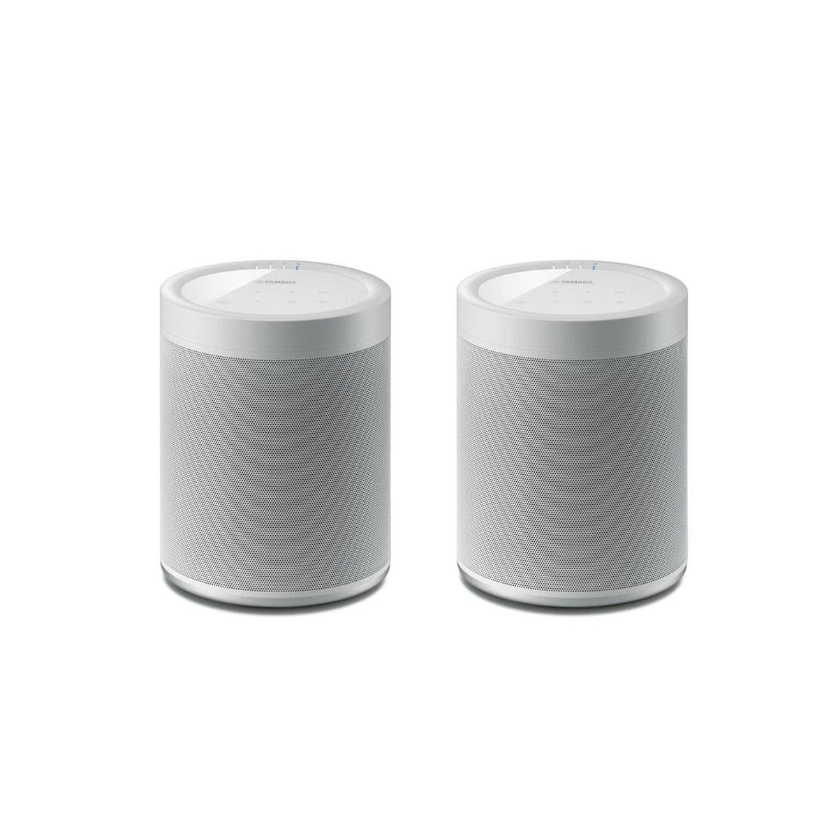 White Wireless Speaker, Pair L18025