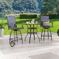 Square 2-Person Bar Height Dining Set K11155