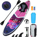 Pink Inflatable Stand up Paddleboard with Kayak Seat Repair Kit Pump Z2344